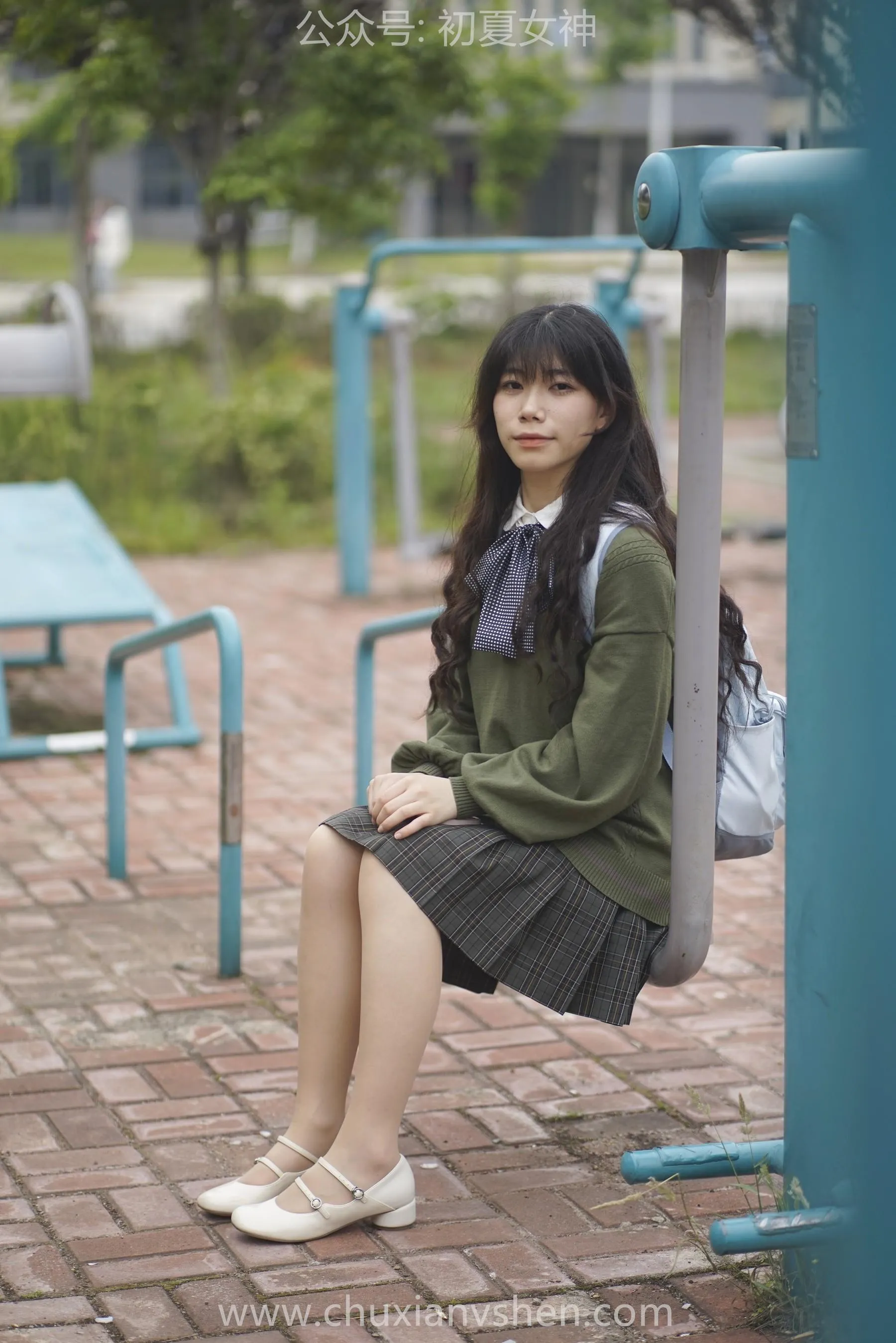 初夏女神 NO.064 欢欢 新晋学妹-学妹的一天 [164P]插图
